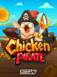 Chicken Pirate crash game at 55H COM